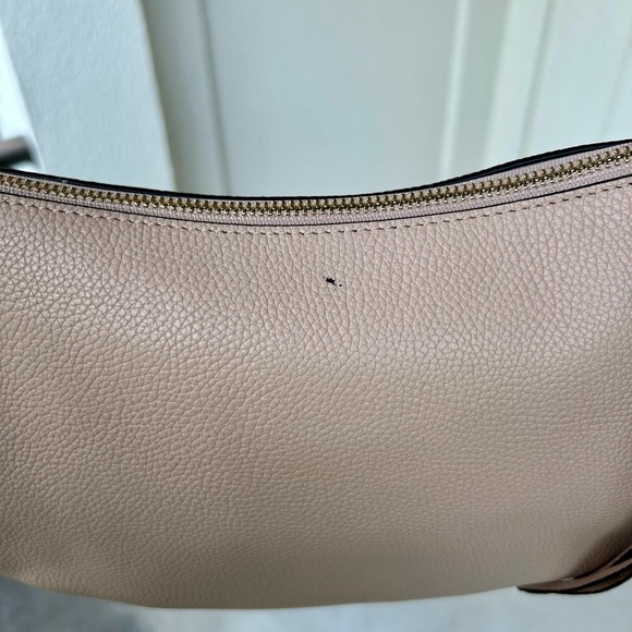 Coach Sutton shoulder bag style 52548 cream leather pebbled classic winter purse - Picture 8 of 11